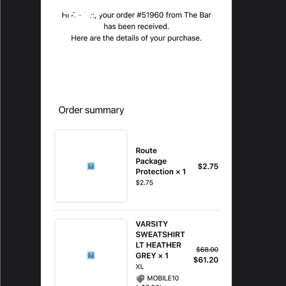 The Bar Sweatshirt - Picture 3 of 3